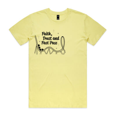 Faith, Trust and Fast Pass Mens Thumbnail