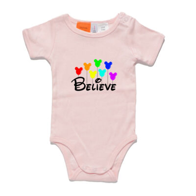 Believe Balloons Black Baby Thumbnail