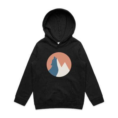 Gawler Street Cafe Youth Hoodie BLUE Thumbnail