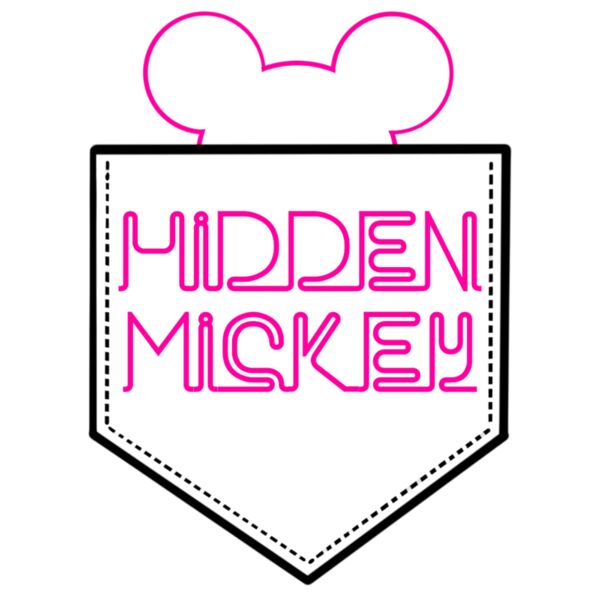 Hidden Mickey black Thumbnail